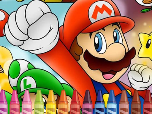 Mario Coloring